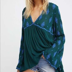 free people diamond silk wrap dress
